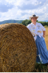 Riflová sukňa na leto pre moletky